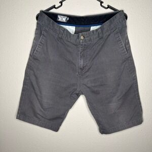 Volcom Vintage Weathered Charcoal Corpo Class Shorts Mens Size 31